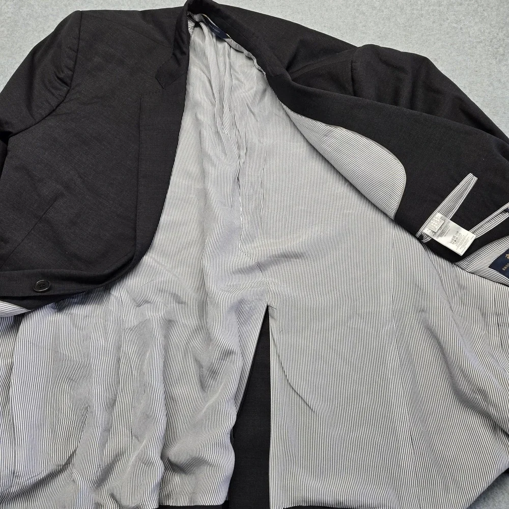 Brooks Brothers 48L Gray Wool Blazer‎ Madison Fit 2 Button Explorer Sport Coat